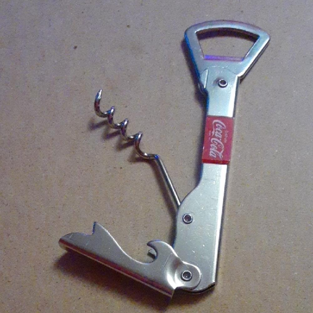 Spanish Coca-Cola Red and Silver Multi-Tool COKE